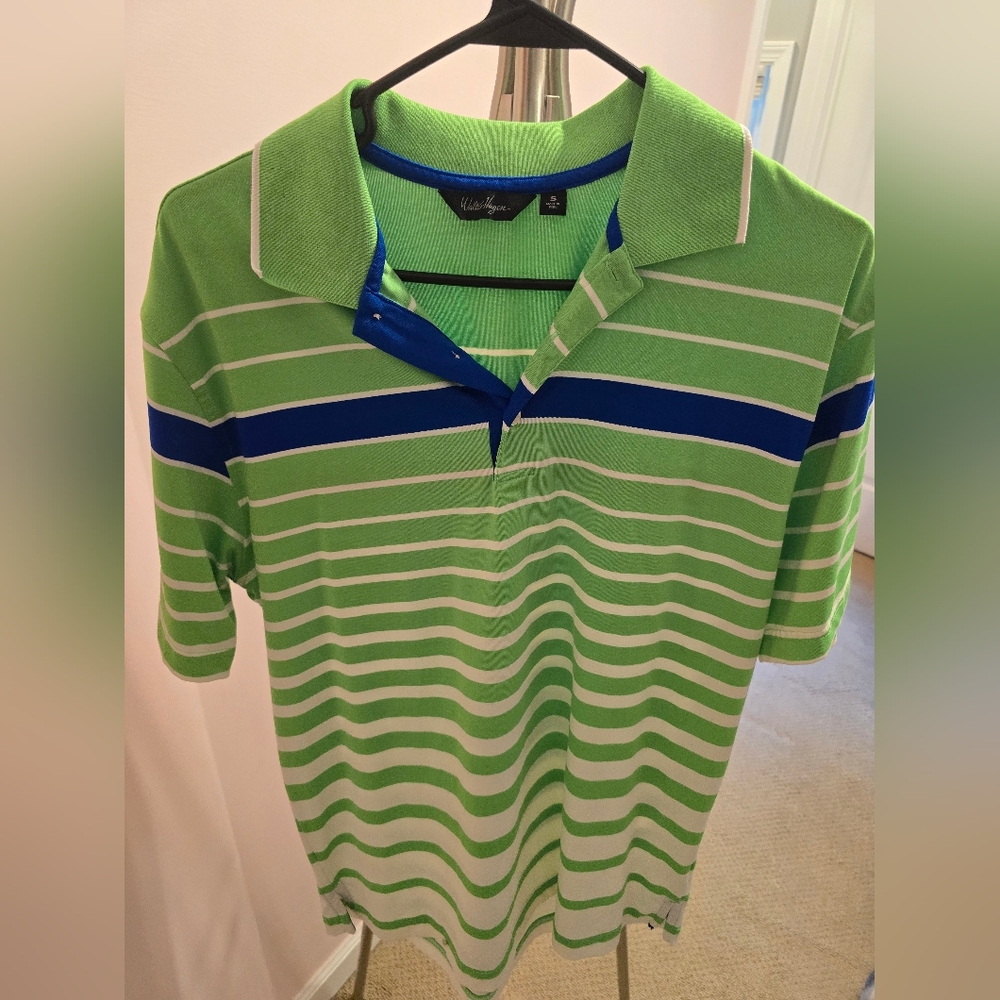 Vibrant Striped Polo Shirt